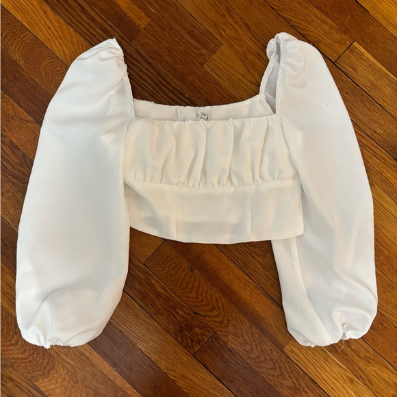 Princess Polly Puff Shoulder Top - Picture 2 of 3